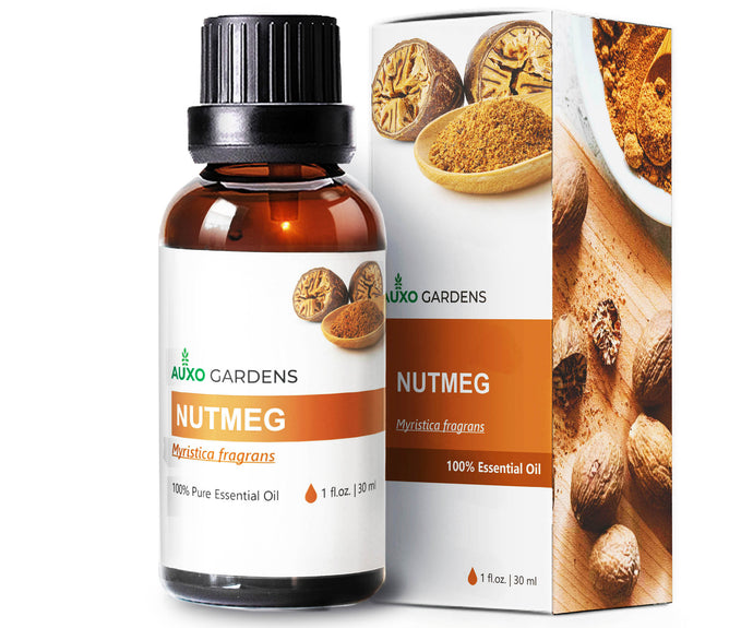 Nutmeg Essential Oil (Myristica fragrans) 30mL (1 fl oz.)